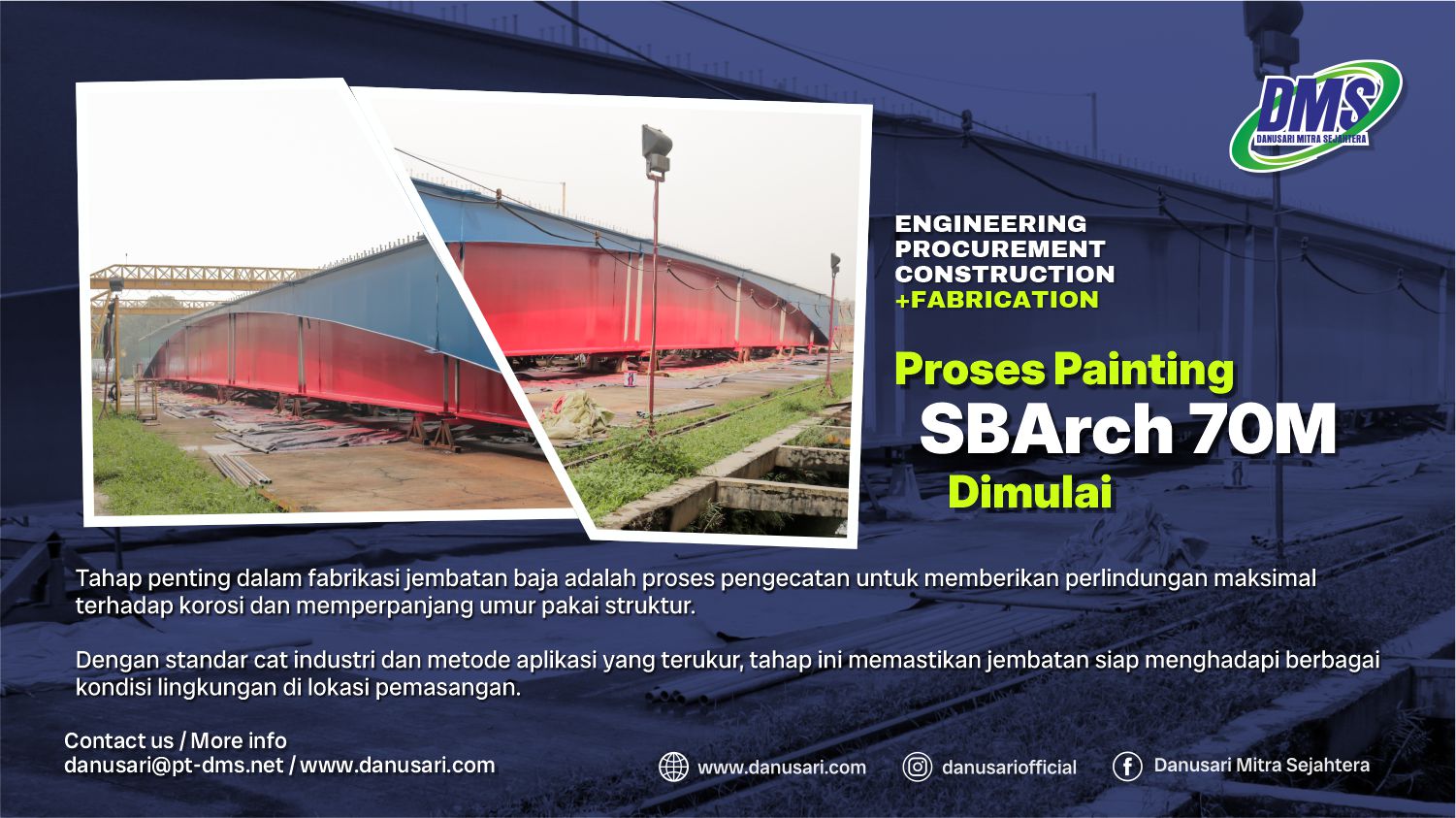 Proses Painting SBArch 70M Dimulai